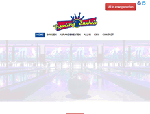 Tablet Screenshot of bowling-enschede.nl